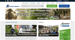 Desktop Screenshot of chodzezkijami.pl